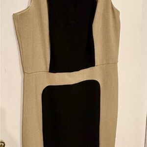 Xoxo Black and Tan Dress